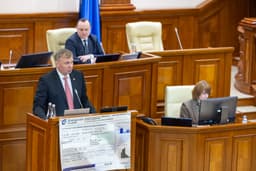 Deputatul Partidului Nostru, Constantin Cuiumju, a prezentat în Parlament moțiunea simplă împotriva politicilor în domeniul energetic